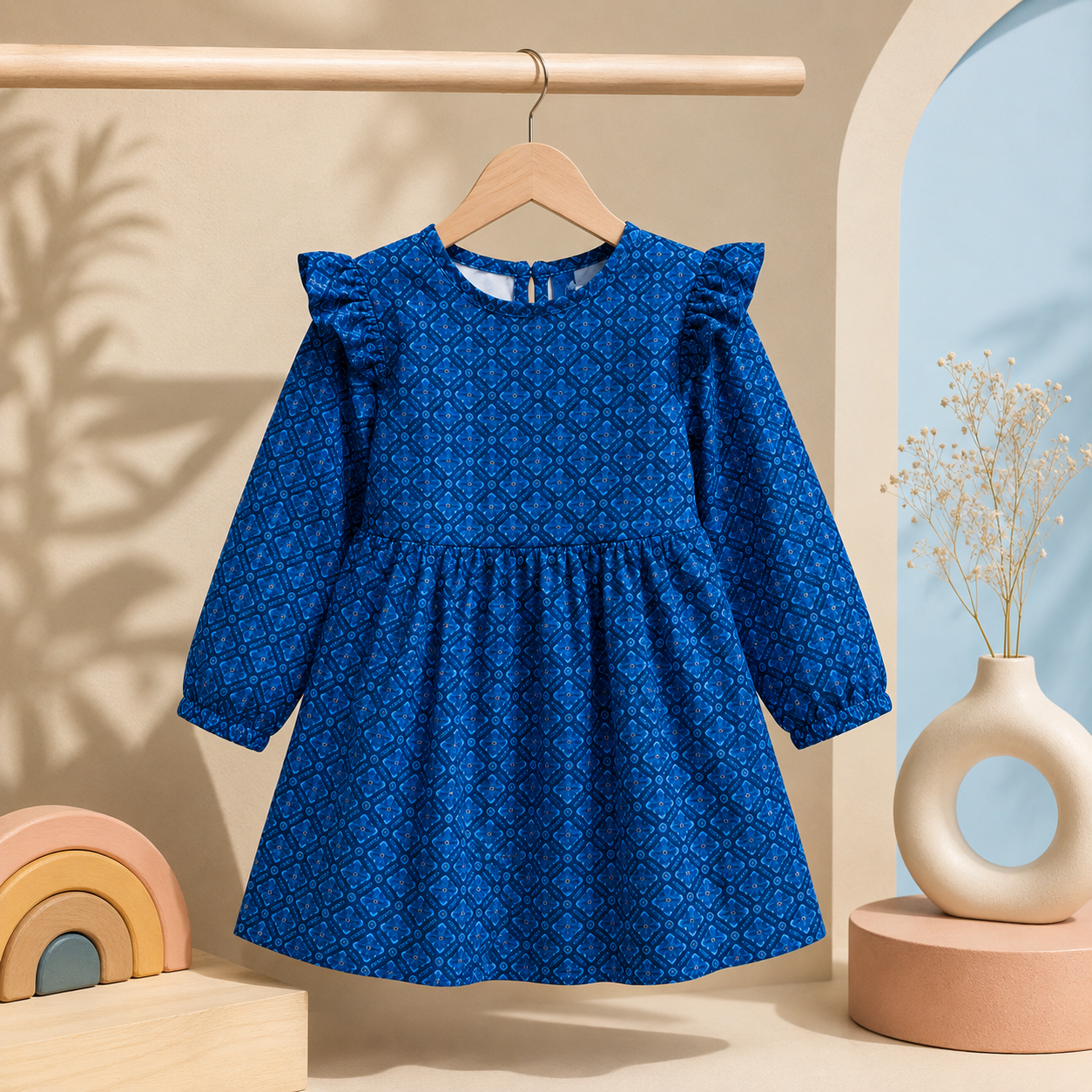 Bluebell Ruffle Dress