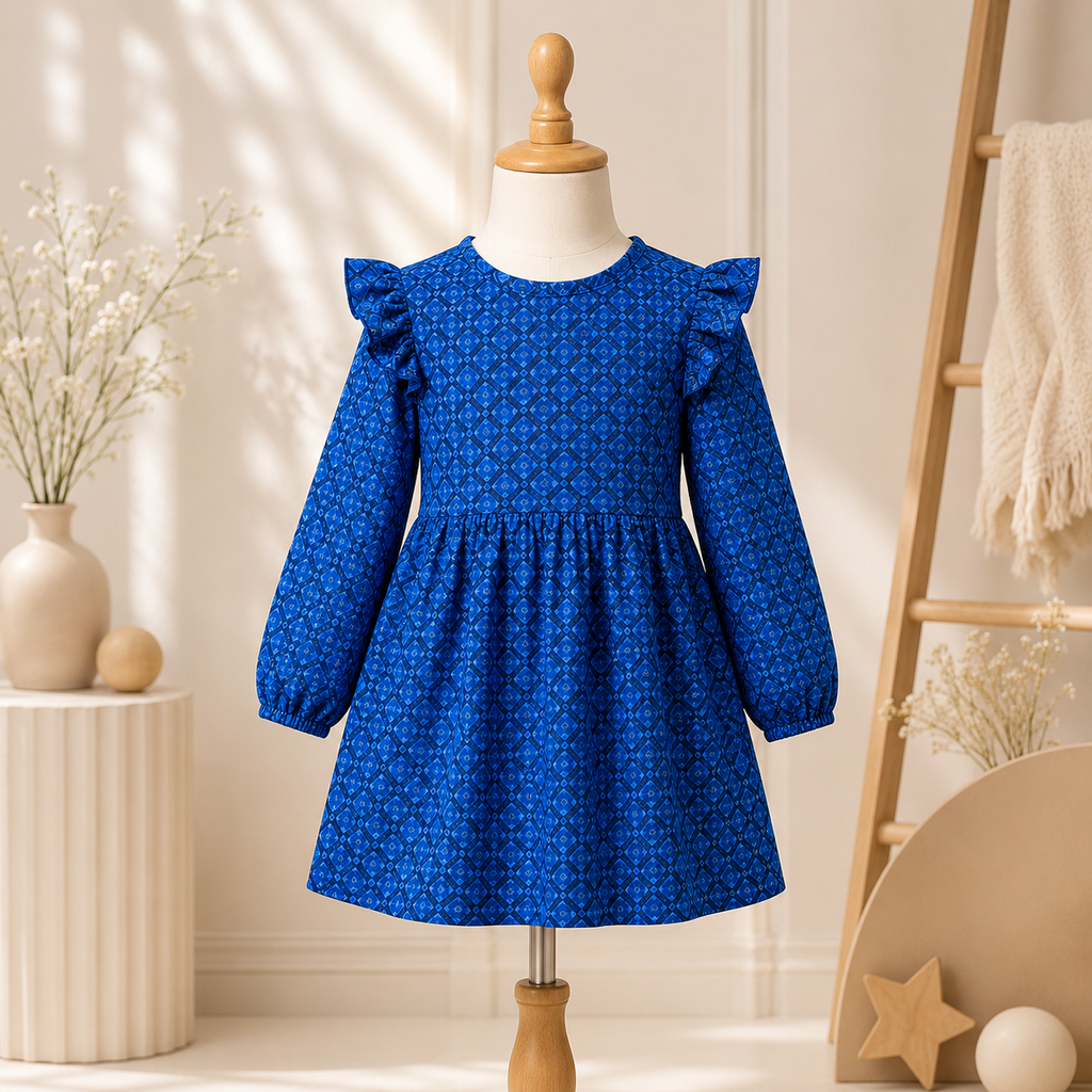 Bluebell Ruffle Dress