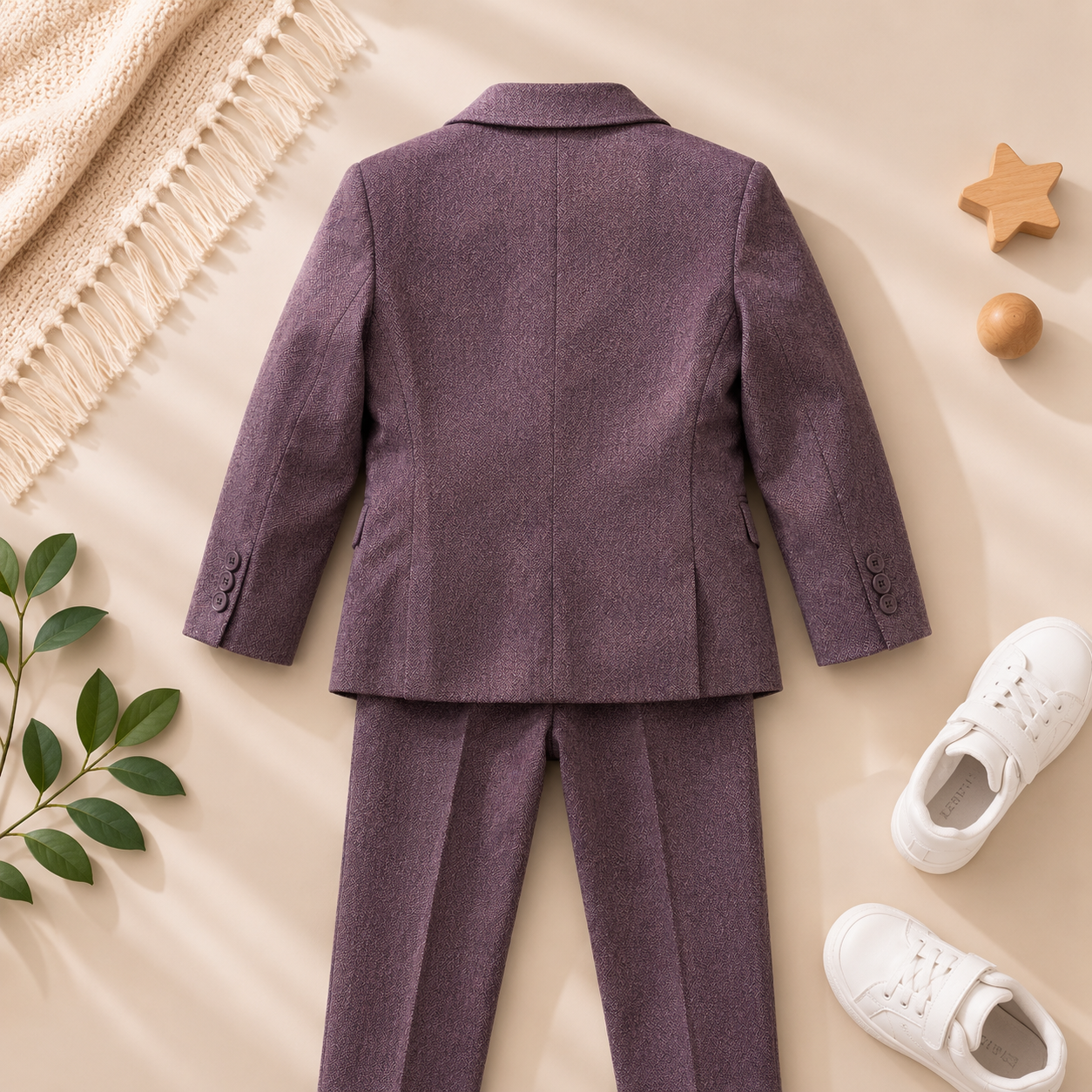 Royal Plum Signature Suit Set