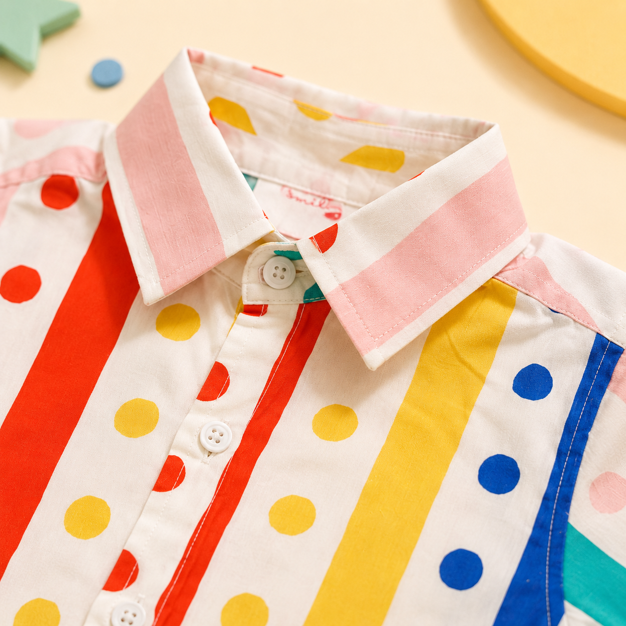 Carnival Dots Stripe Shirt