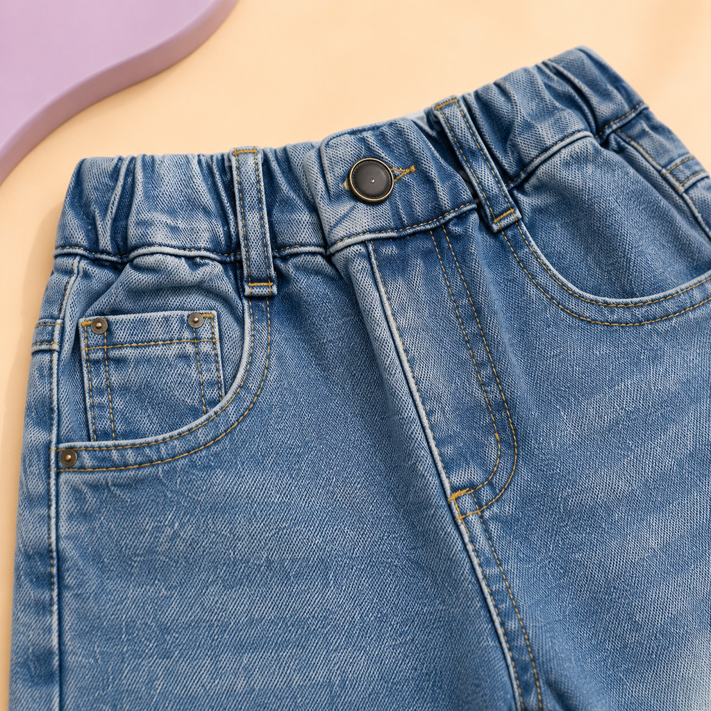 Frayed Hem Jeans