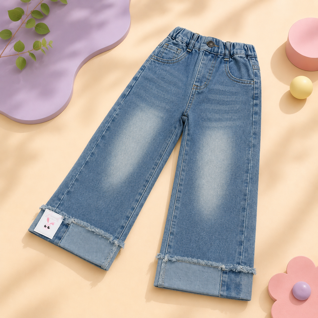 Frayed Hem Jeans