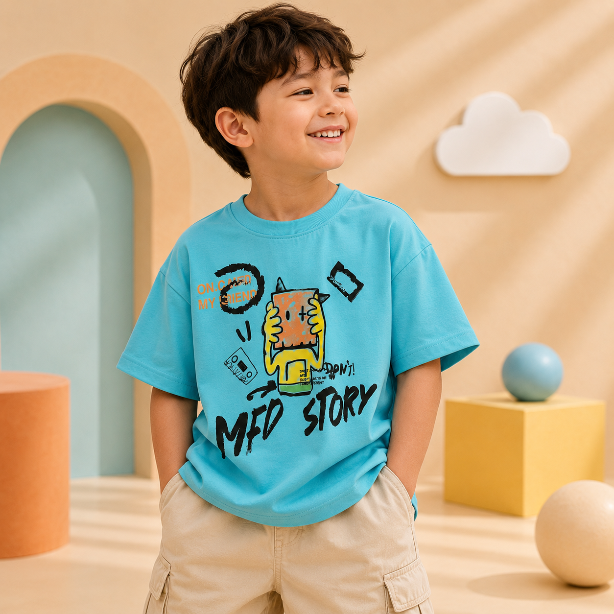 MFD Story Drop Shoulder Tee