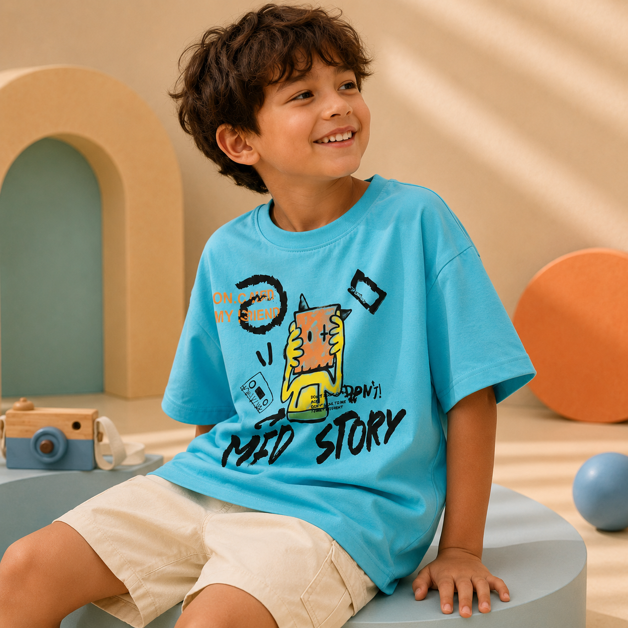 MFD Story Drop Shoulder Tee