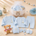 7-Piece Newborn Baby Set with Basket