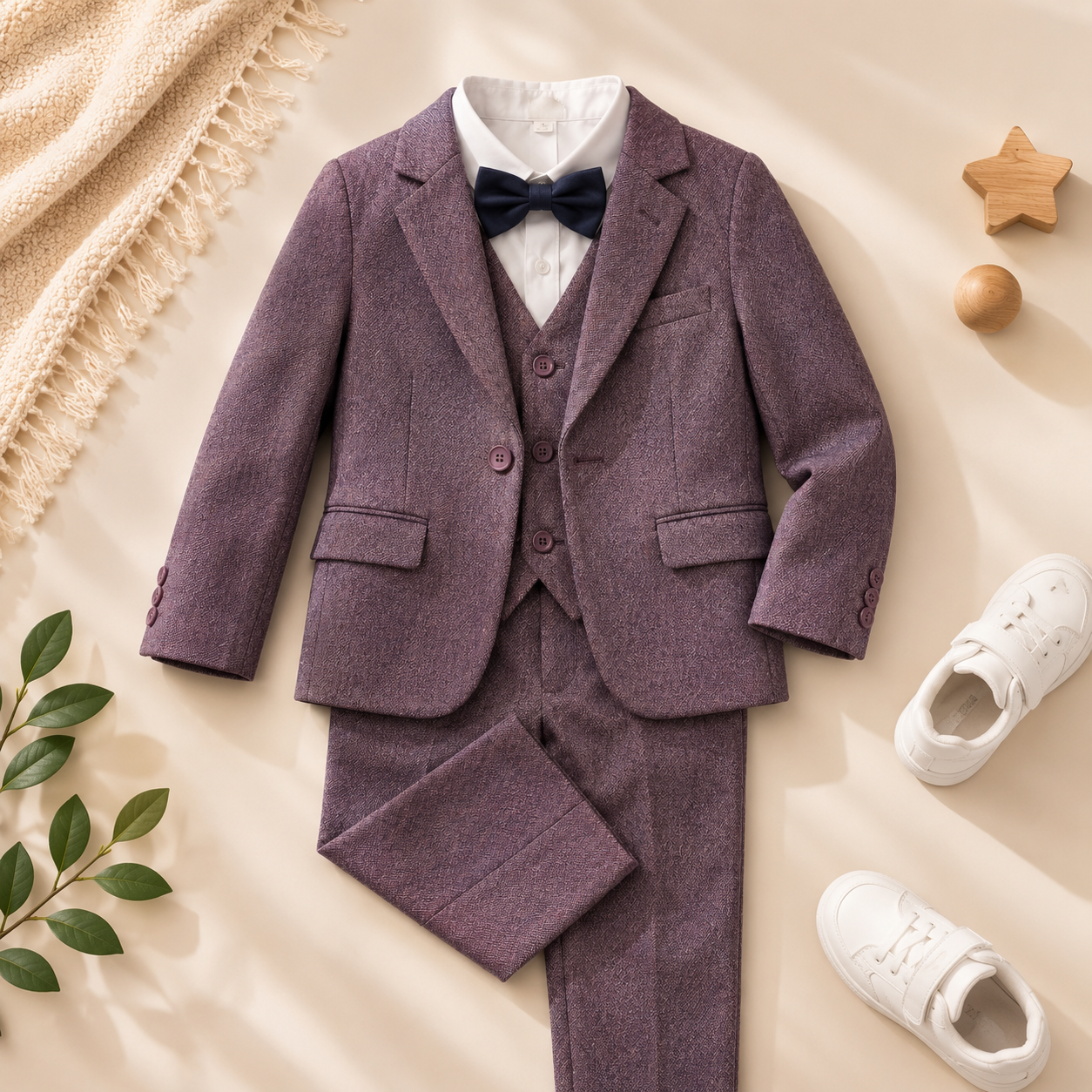 Royal Plum Signature Suit Set