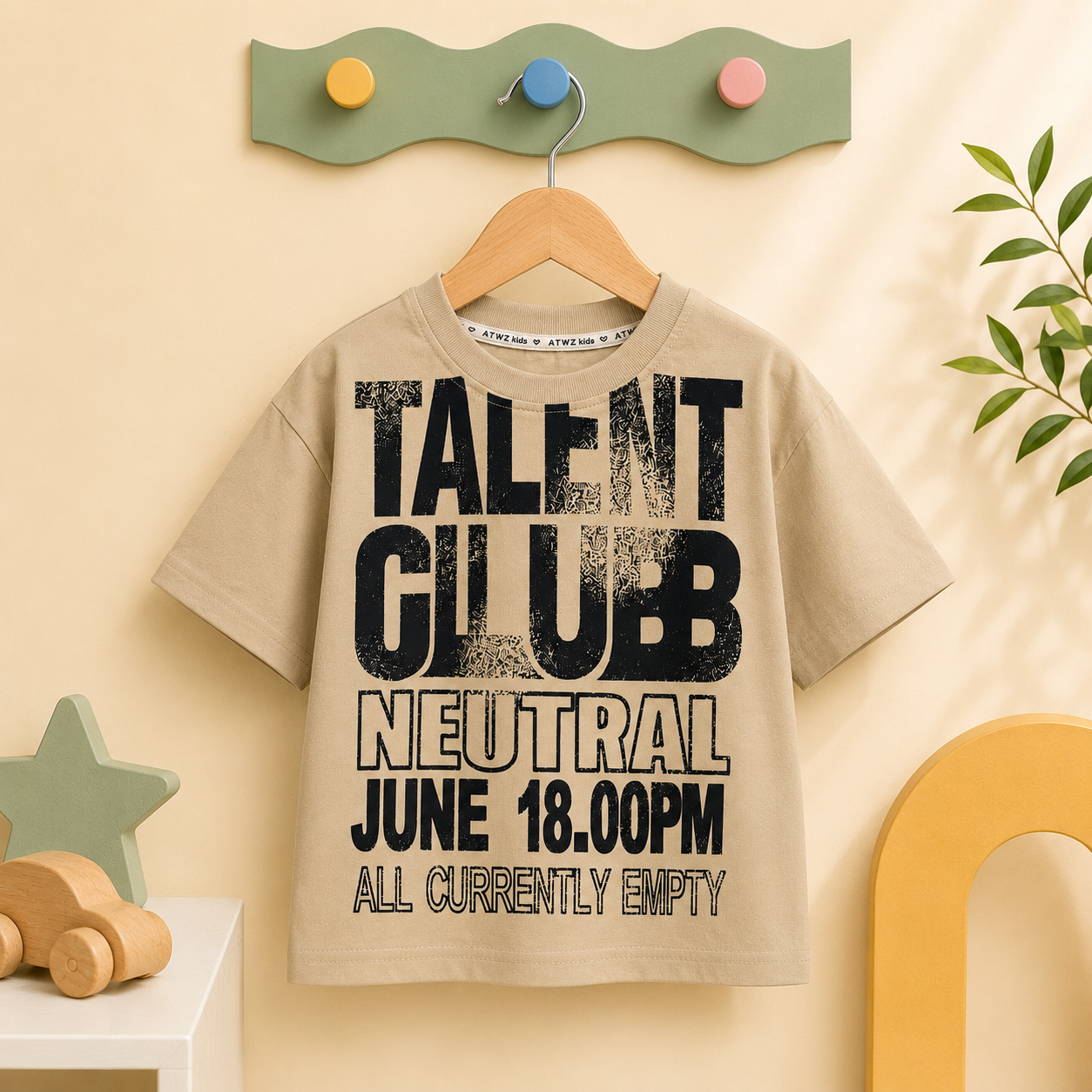 Talent Club Drop-Shoulder Tee