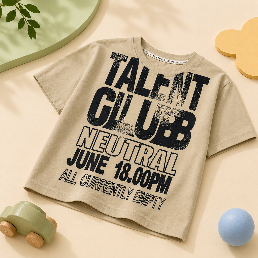 Talent Club Drop-Shoulder Tee