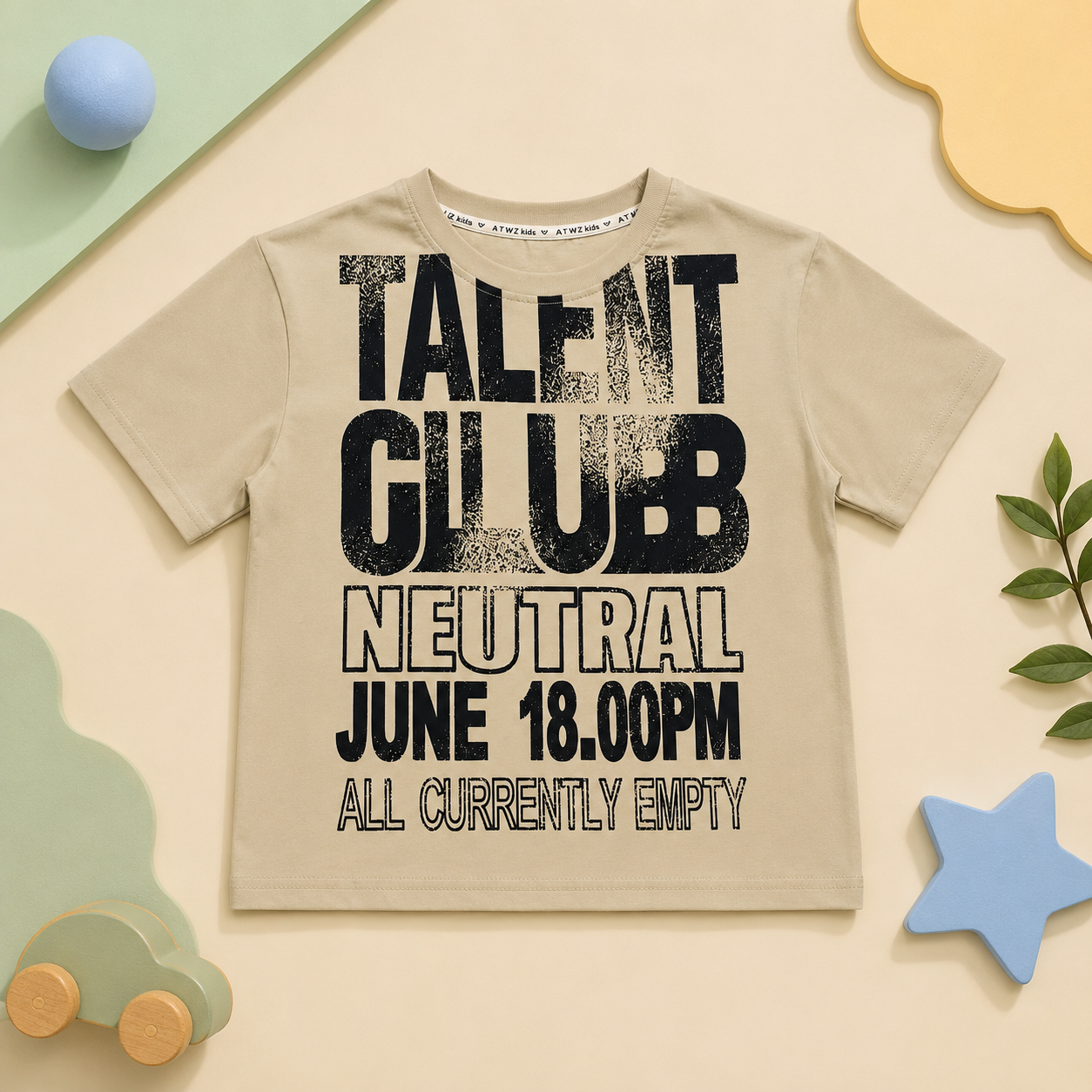 Talent Club Drop-Shoulder Tee