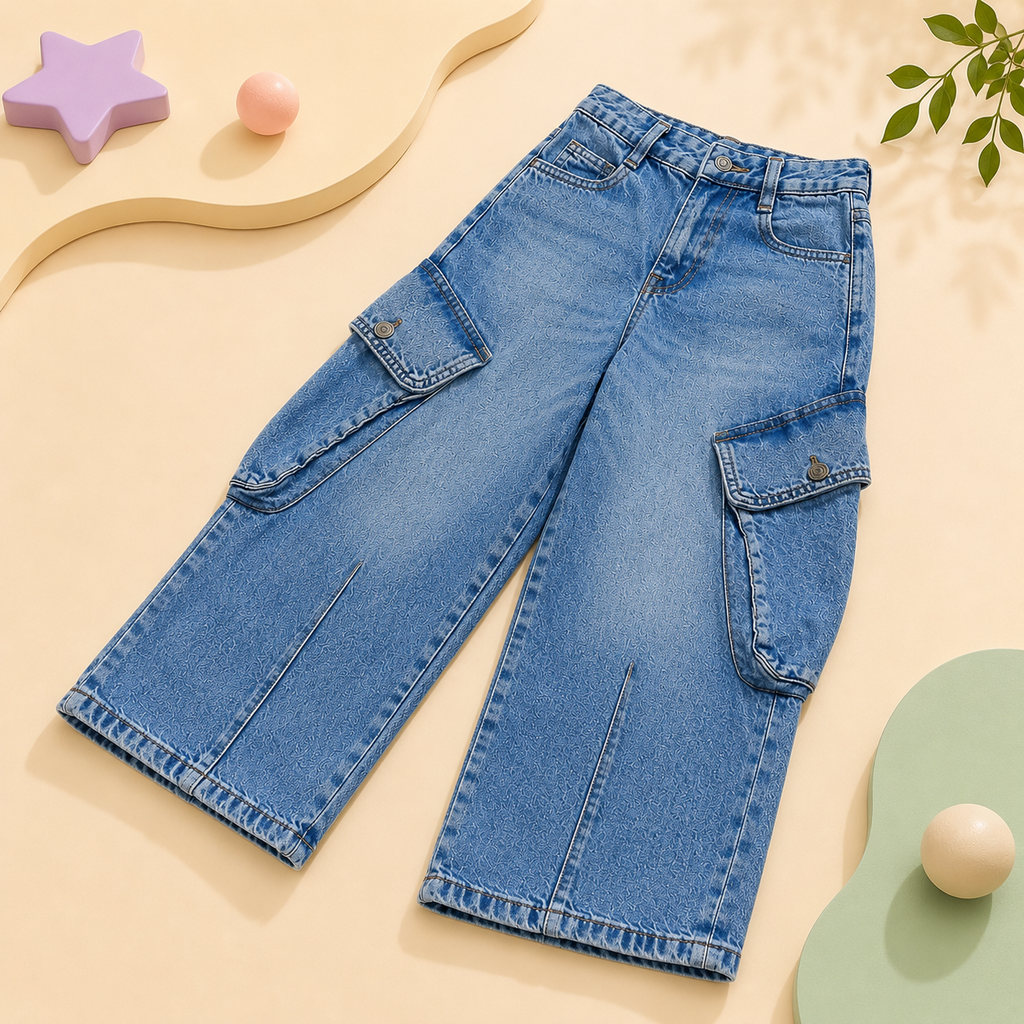 Utility Cargo Baggy Jeans