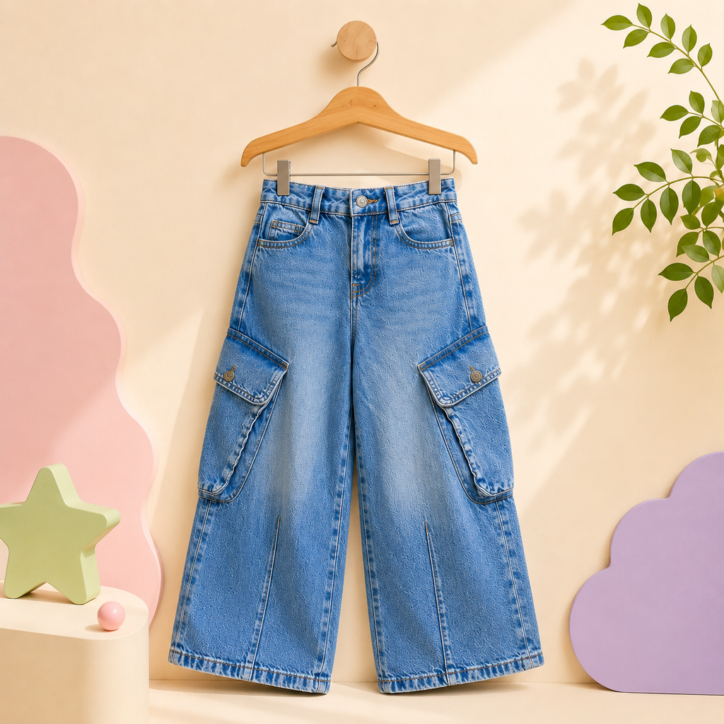Utility Cargo Baggy Jeans