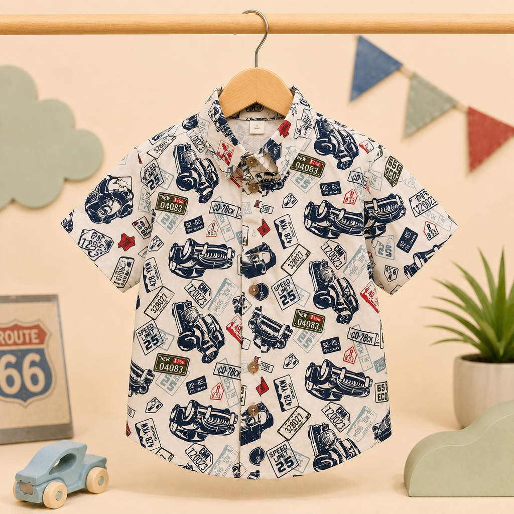 Vintage Wheels Adventure Shirt
