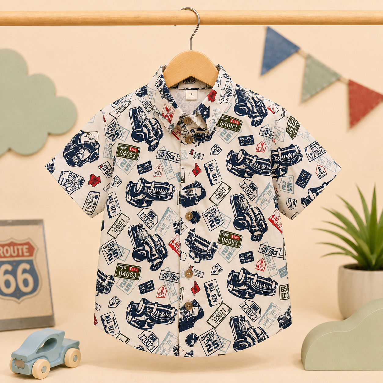 Vintage Wheels Adventure Shirt