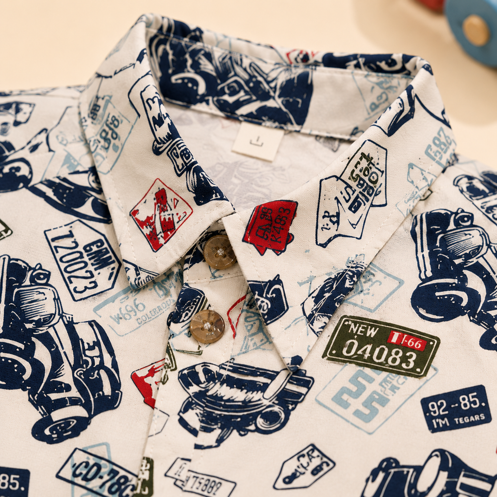 Vintage Wheels Adventure Shirt