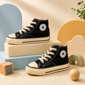 Classic Kids High-Top Canvas Sneakers