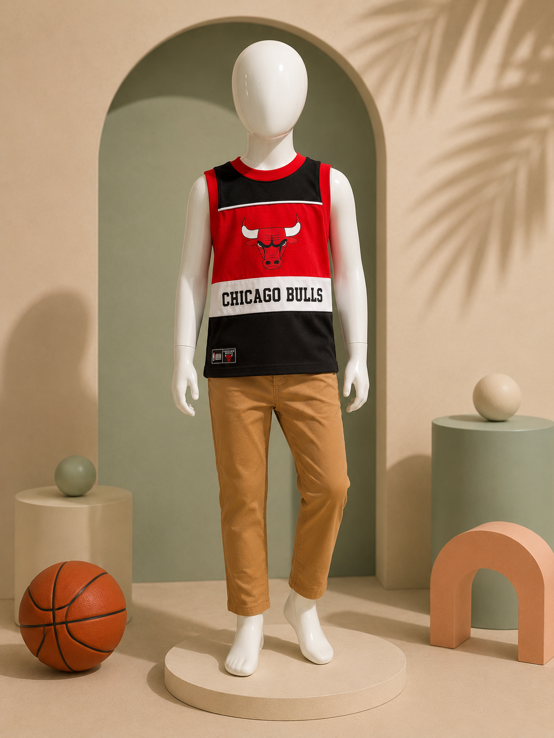 Courtside Champion Basketball Tank