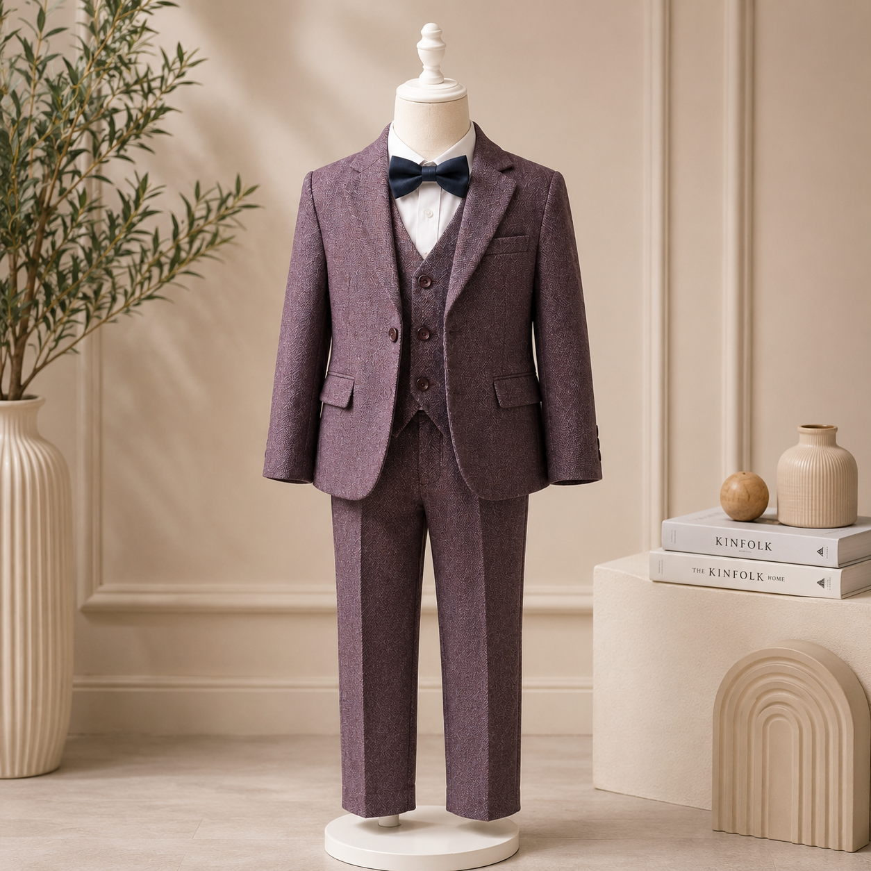 Royal Plum Signature Suit Set